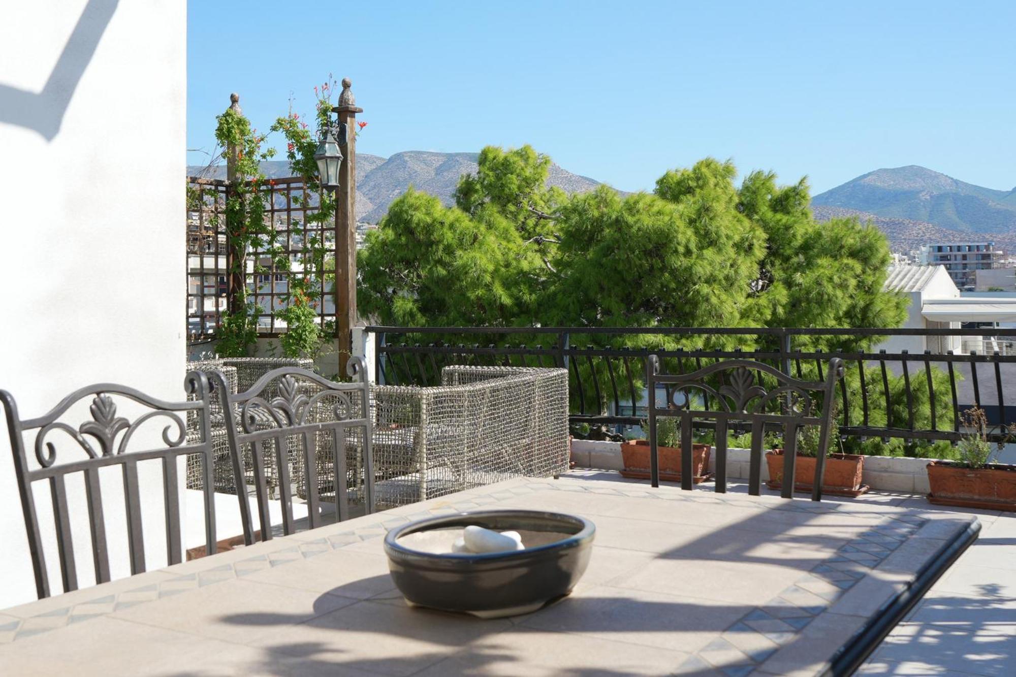 Astric Seaview Penthouse Apartment Athens Luaran gambar