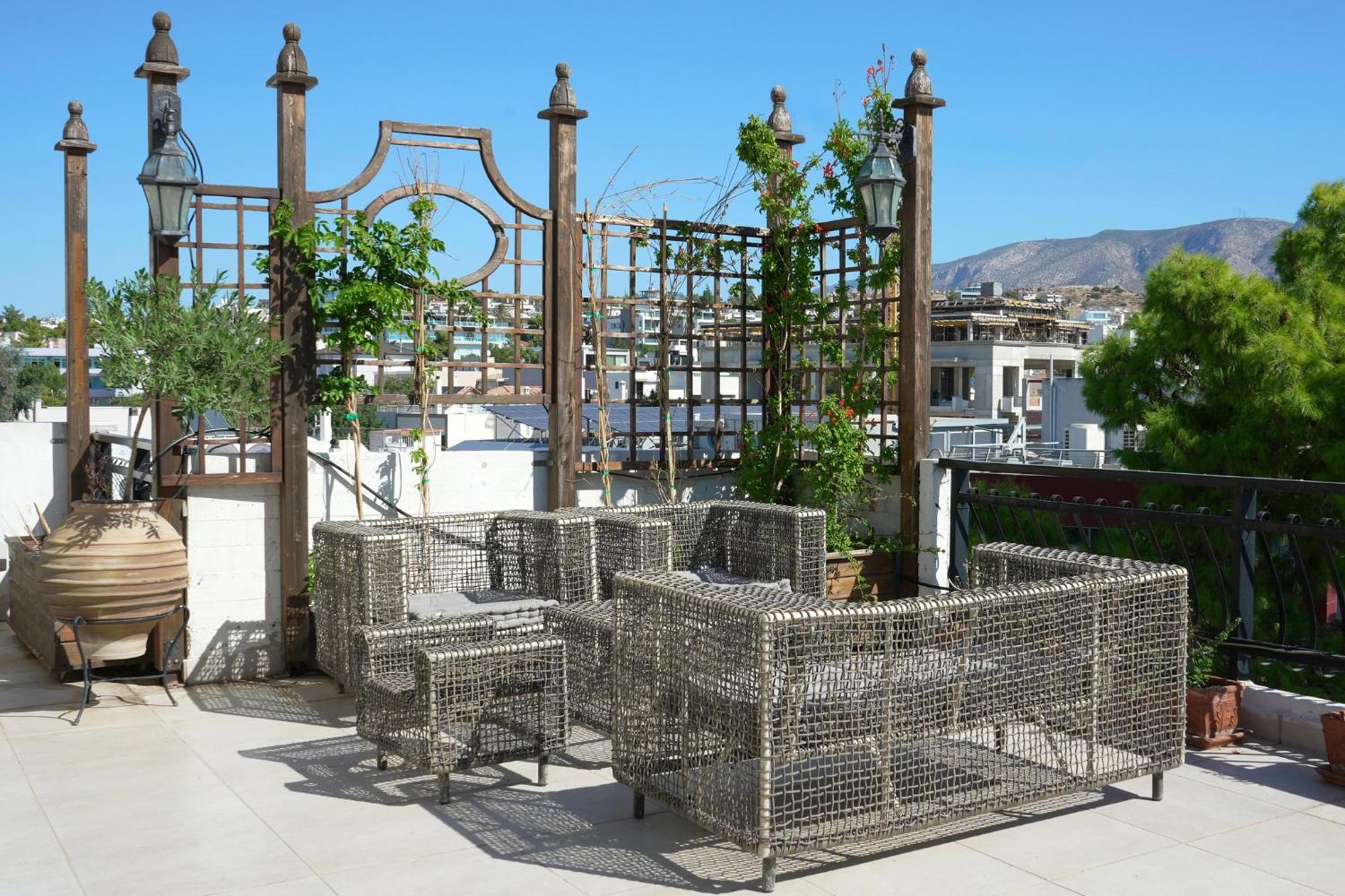 Astric Seaview Penthouse Apartment Athens Luaran gambar